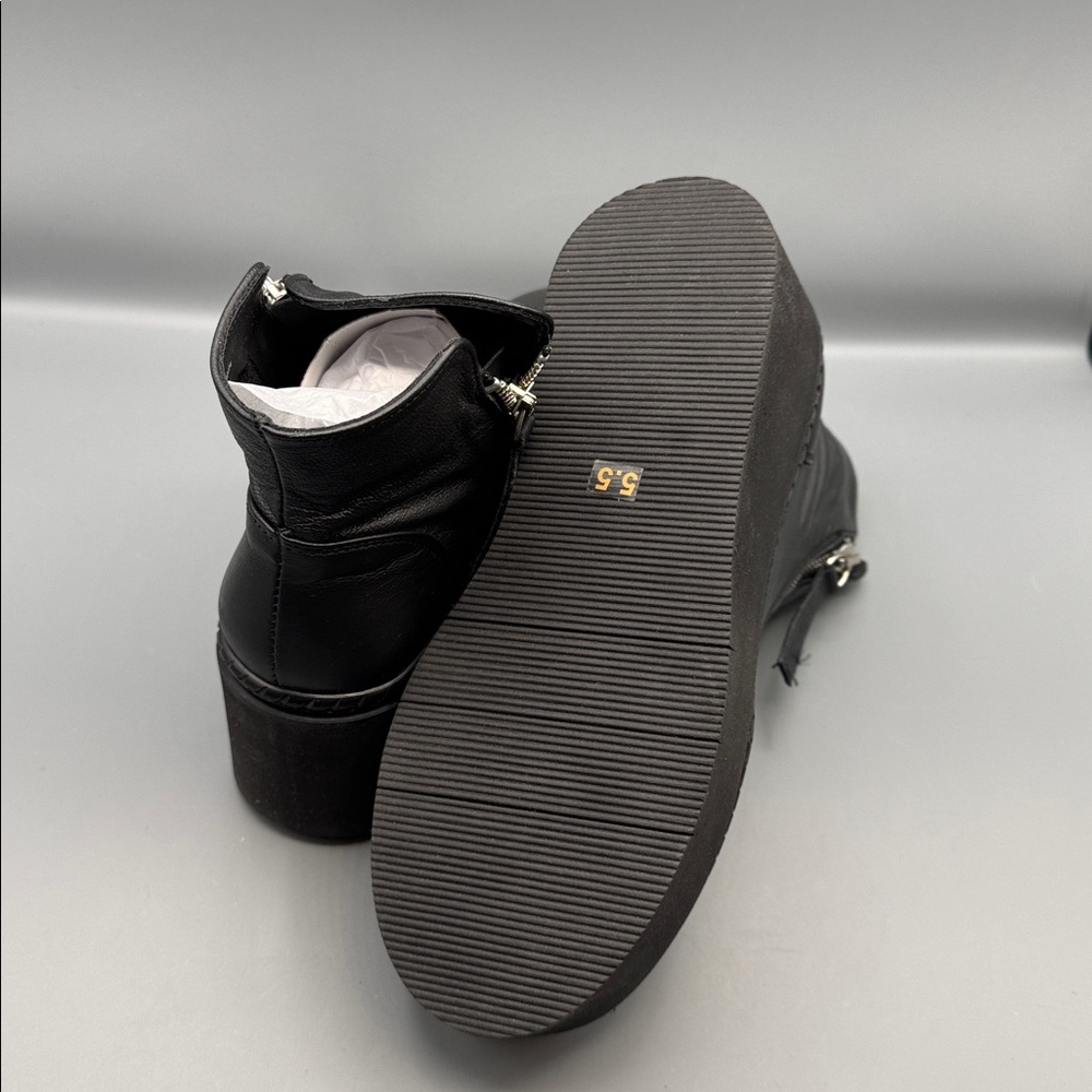 Steve Madden Drift Platform Wedge Booties - Picture 4 of 4